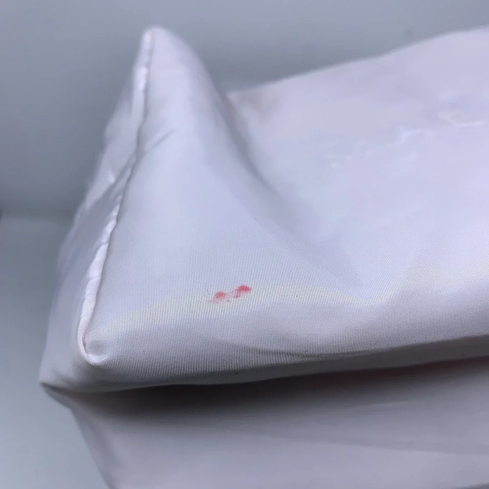 Maelys Light Pink Zipper Close Cosmetic Bag New *Flaw